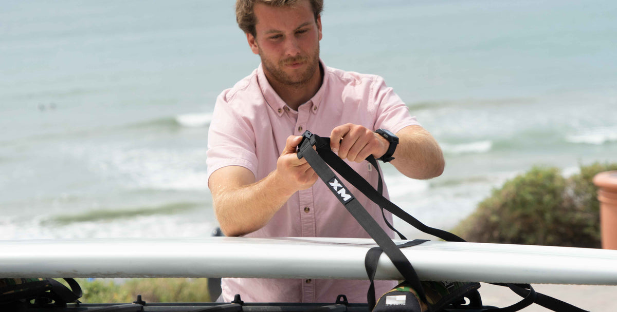 SOFT RACKS, PADS & STRAPS Surf Leashes & More XM SURF MORE