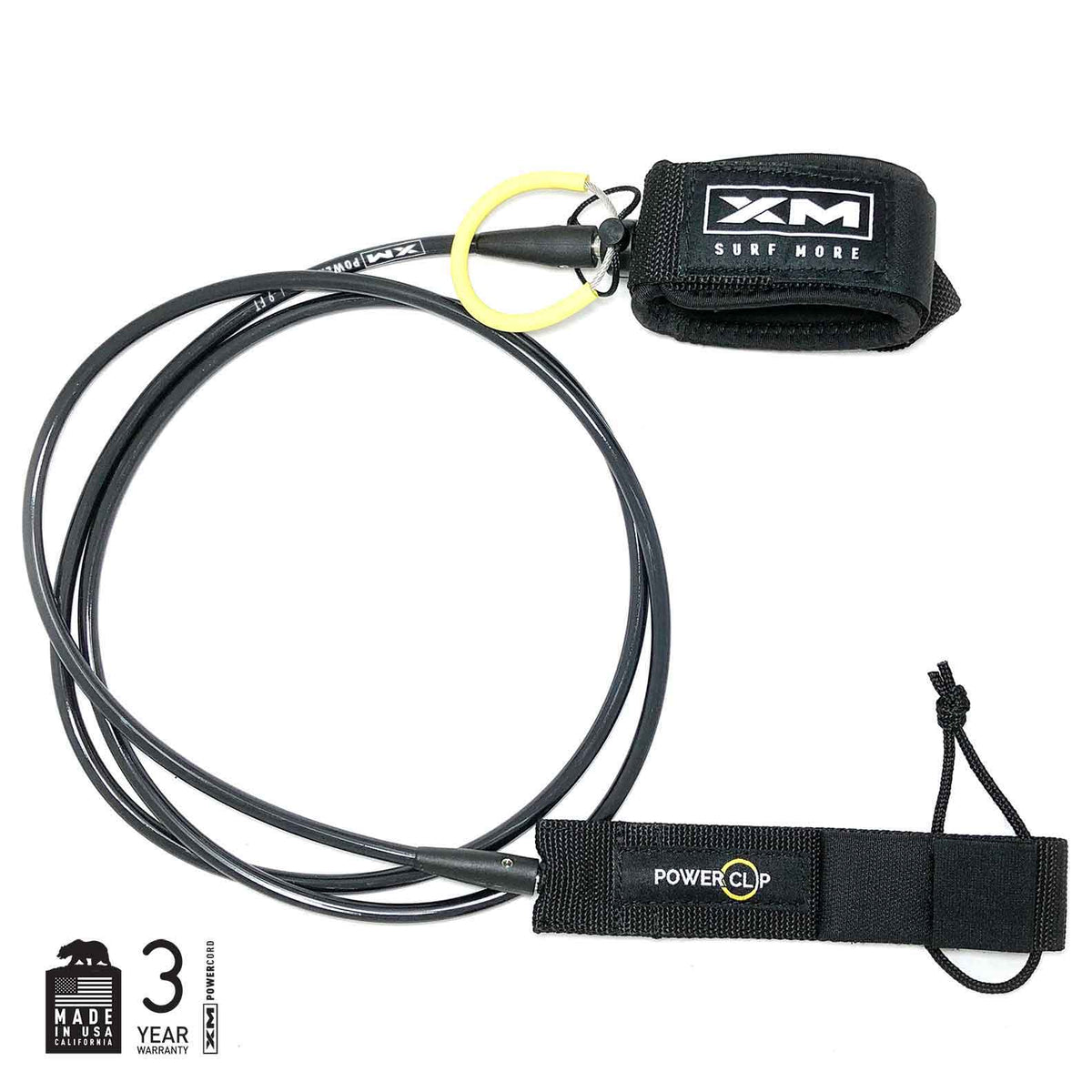 XM RIVER SURF SURFBOARD LEASH / POWER-CLIP / KNEE/CALF