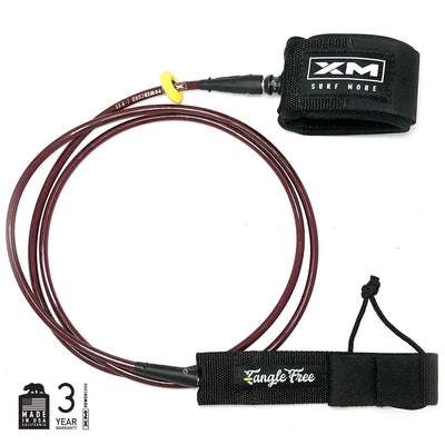 XM SURFBOARD LEASH / TANGLE-FREE / REGULAR (.270in) - XM | SURF MORE