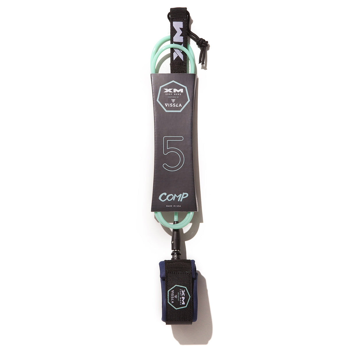 希少: XM x VISSLA 6ft COMP / SURF MORE xm-x-vissla-surfboard-leash-