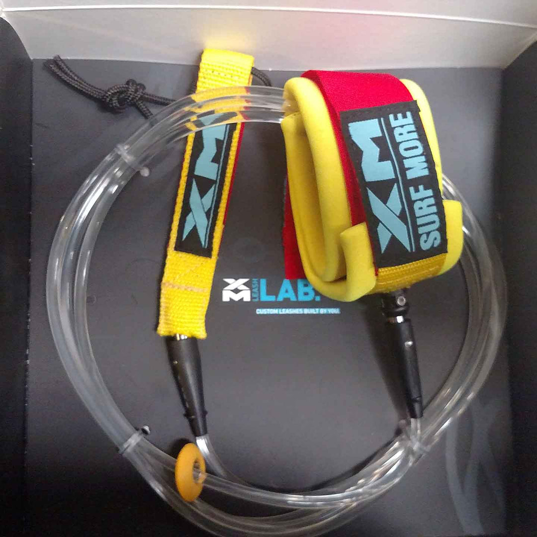 XM Surfboard Leash – Tangle-Free & Durable, Made In USA With 3-Year Warranty
