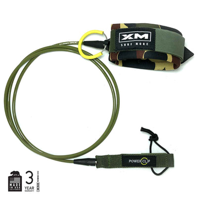 XM RIVER SURF SURFBOARD LEASH / POWER-CLIP / KNEE/CALF / COMP (.220in) - XM | SURF MORE