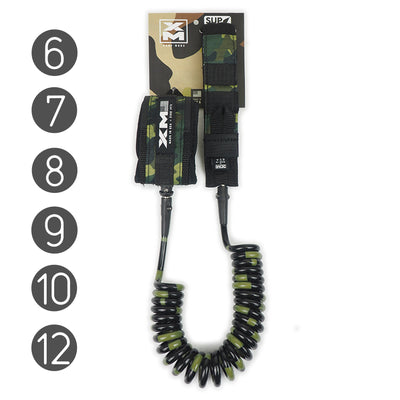 XM STAND-UP PADDLE (SUP) LEASH / SPECIAL OPS / COIL / BIG WAVE (.313in) - XM | SURF MORE