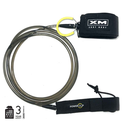 XM SURFBOARD LEASH / POWER-CLIP / BIG WAVE (.313in) - XM | SURF MORE