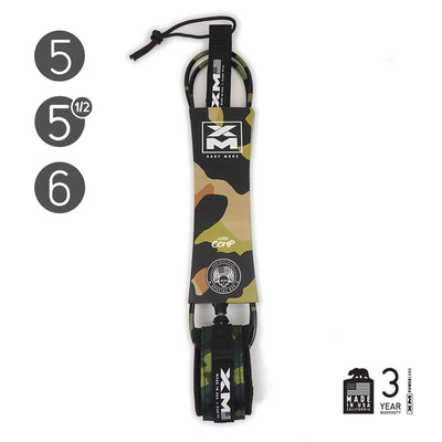 XM SURFBOARD LEASH / SPECIAL OPS / ULTRA COMP (.200in) - XM | SURF MORE