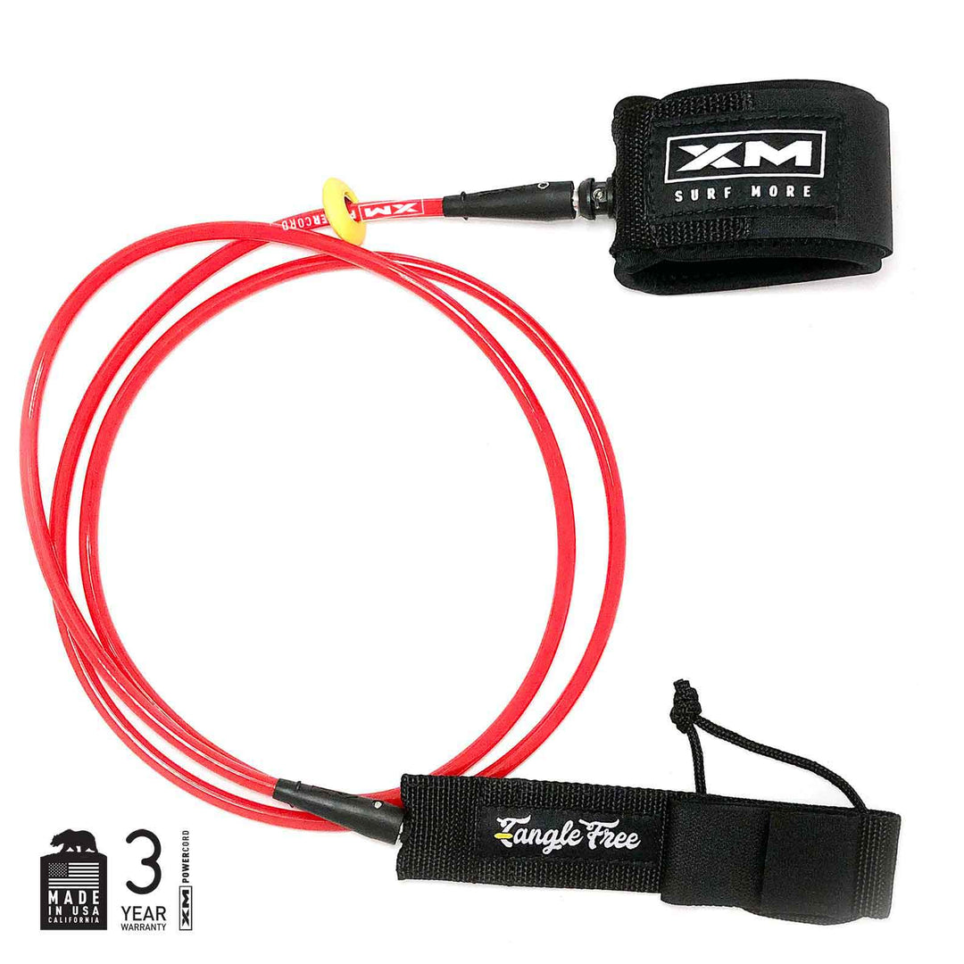 XM SURFBOARD LEASH / TANGLE-FREE / REGULAR (.270in) – XM