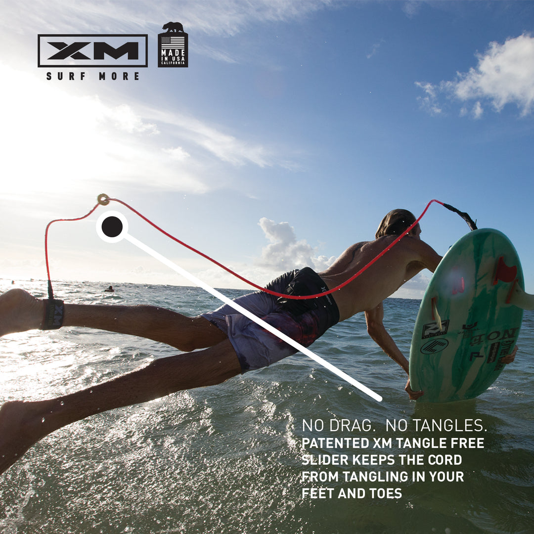 【半額以下】XM SURF MORE コイル式リーシュコード 青 Amazon | XM SURF MORE サーフボードリーシュ - 絡まらない